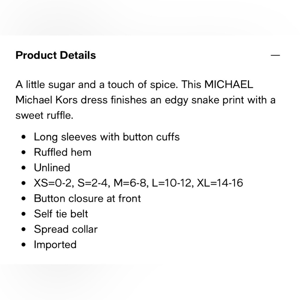 MICHAEL KORS Snakeskin dress - Picture 6 of 8